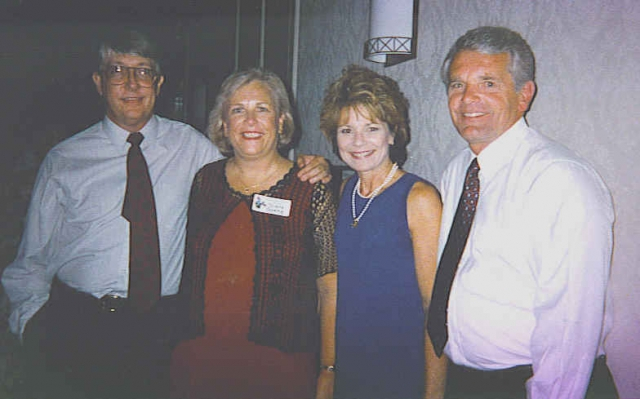Paul Gaske and his wife with Melodie Jo Williams and Steve Piper. (thank you Becky :-) )