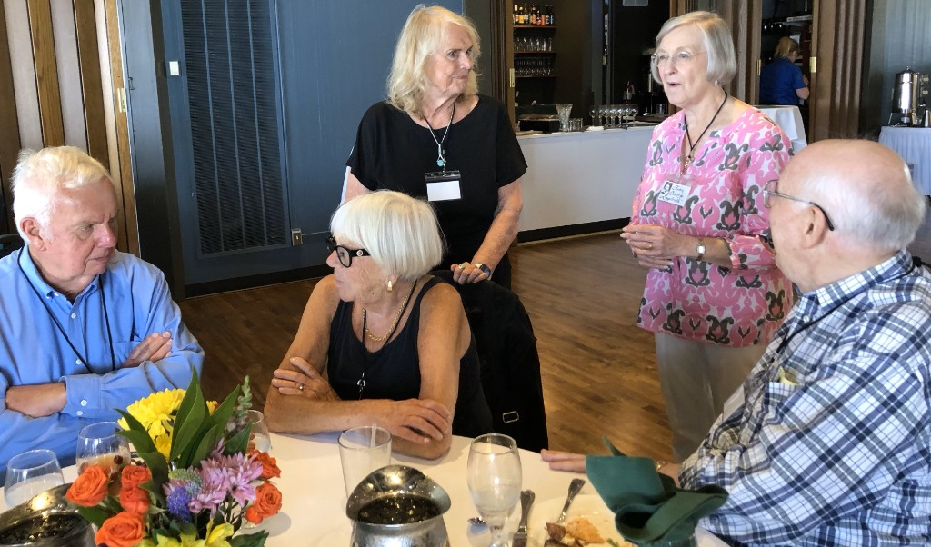Roger Mayfield, Maryellen Swanson Sandquist, Leslie Boyd Baker, Judy Osborne Longstreth, Trent Marvin