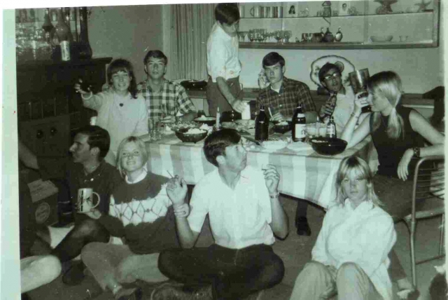 Party at john Littles home