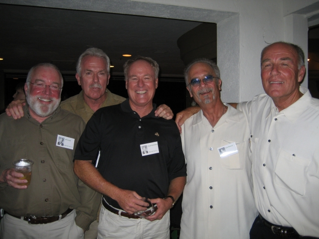 Jeff, Randy Terry, Chuck Baddeley, Jack and Rod Thornback.