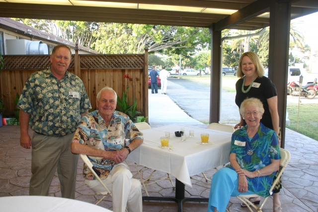 Toby & Diane Leflang with Chuck & Peg Luedtke