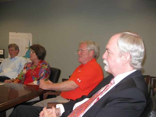 Reunion Meeting 5/11/2010 (L-R) George, Brenda, Philip & Gary