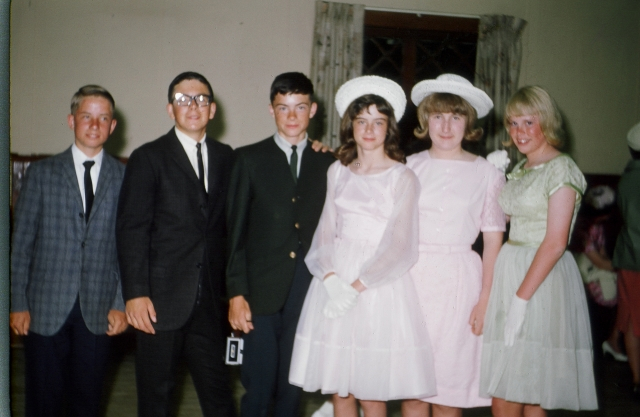 Teresa Douglas, Maxine Leajeld, Mary Ann and Tom Currie, Doug Shelton and Greg OKeefe