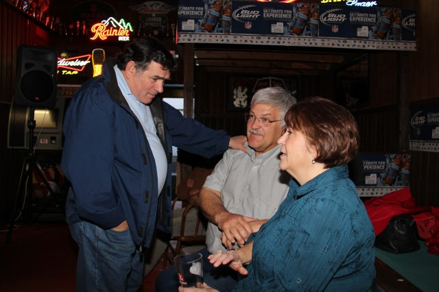Bob Carson, Bill Shaffer and Jan Shaffer