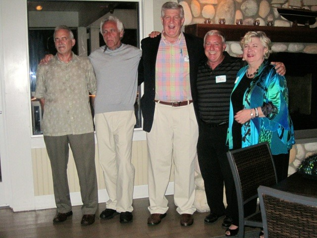 18 Phil Levinson, Dick Lawn, Stan Lewis, Steve Grasso, Gail Freiday Crockett
