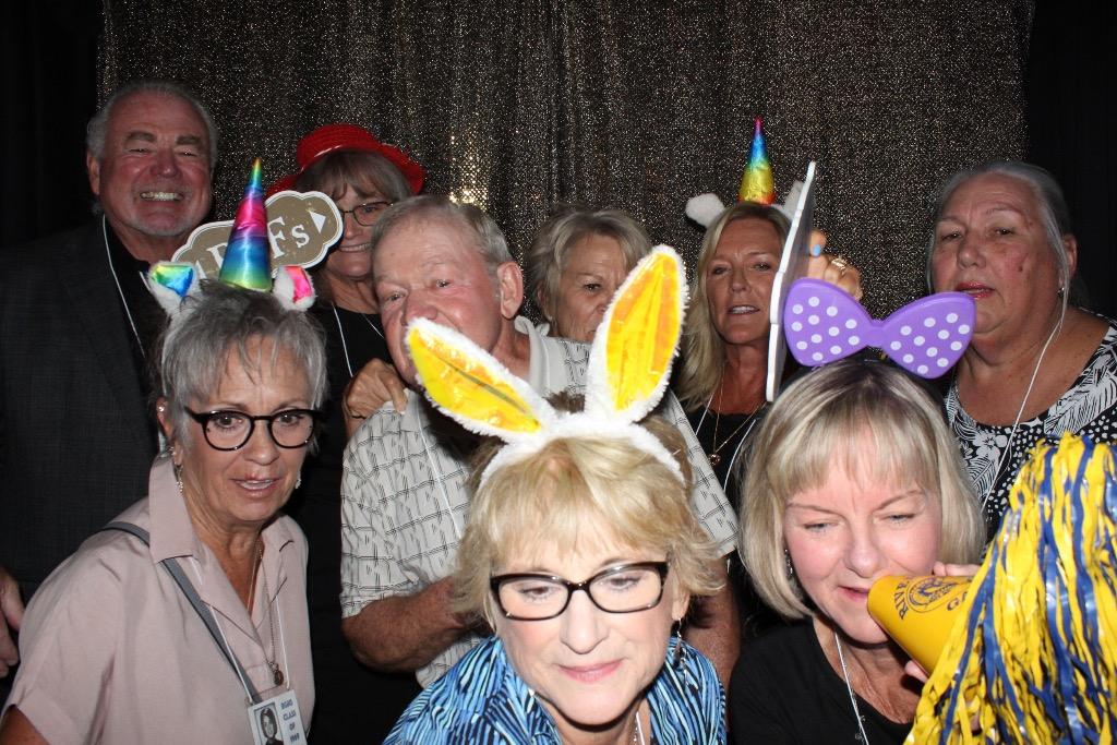 Front: Runa Caquelard, Joan Beach and Cheryl Niebur; Back: Bill Voges, Sandy Paulsen, Gary Flure, Rhonda Flure, Susan Meyers and Betsy Peckron