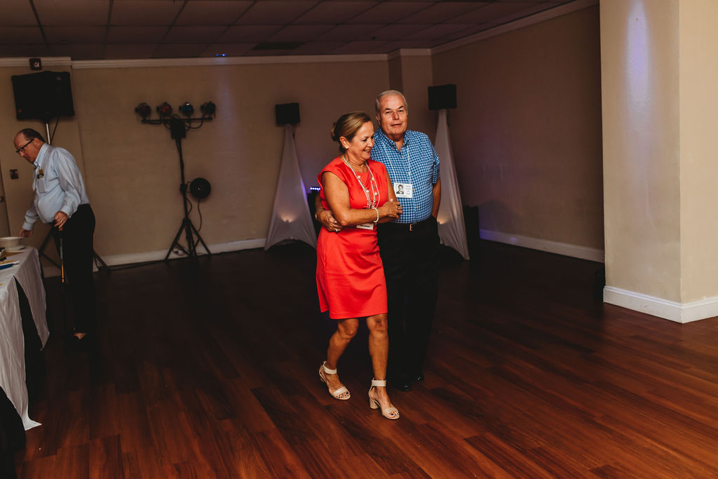 Steve Robison and Cindy Capnerhurst; Stan Schuchat (at left)