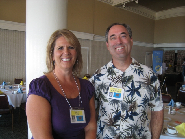 Roberta Rossi Pyne and Frank Rosenblum