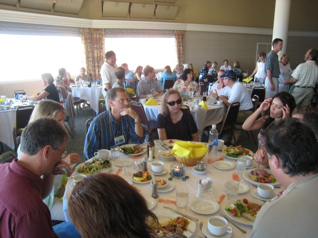 Mark Bagby; also in picture Patsy Northcutt, Craig Northcutt, David Tabuchi, Brian Robinson, Mike Weston, Stefanie Rochow, Doug Limbach, Kenny Elvin