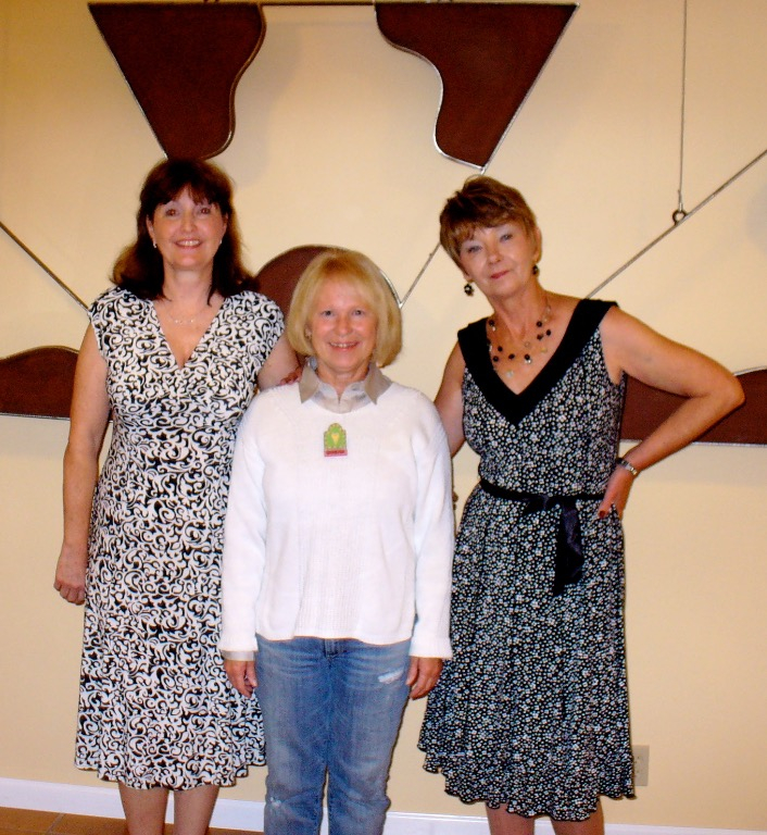 Nancy Jackson, Sandy Elmer, Lauran Kowalski