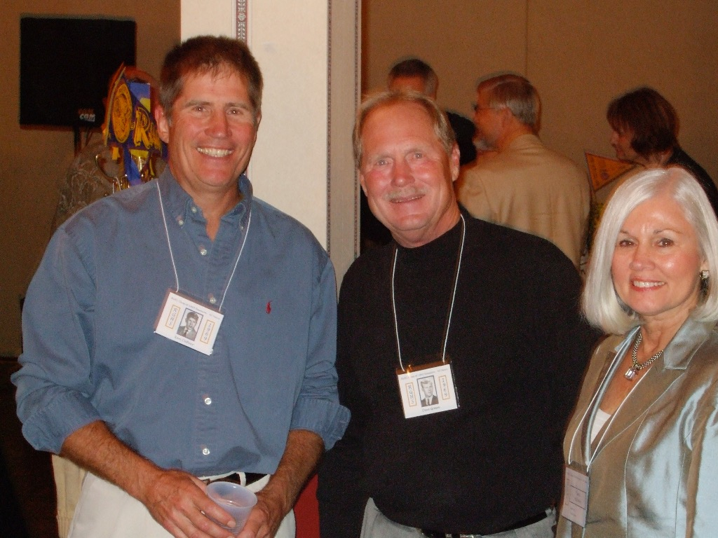 Ken DeBeer, Dan Green and Teri McLain