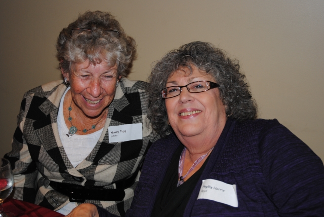 Nancy Linder (Topp) and Phyllis Boyd (Harris)