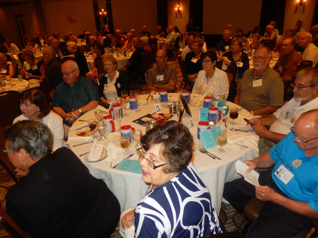 Ken Young, Bob Pangburn, Tom & Judy Frankenfield, Barb Robson & Al Sherburne, Grace Pettite Jesse, Barbara Gross Taylor, Linda Becker Delman