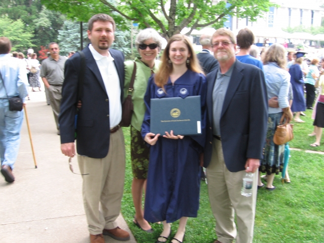 Graduation Day for The Goodrich Family - May 12, 2007
UNC-Asheville