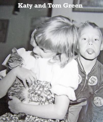 My Dad was an artist and often worked from photos, so I have a number of pretty nice black and whites that capture the mood of the era pretty well I think. I would call this Essesence of Little Brotherness.
-- Katrinka (Katy) Green Quirk