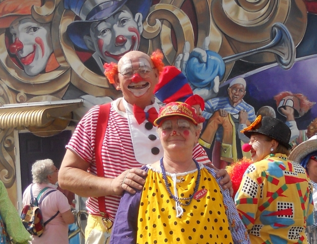 just clowning around