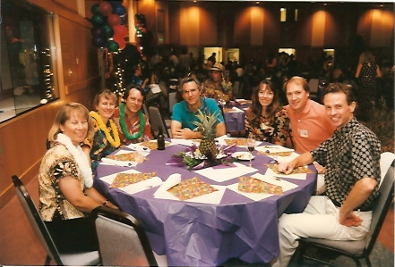 Jane Hines, Debi Sally, Ken Ling, Kerry Schaffer, Marilyn and John Murray, Gwin Stumbaugh