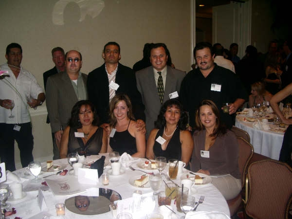 The Martin family and their spouses.
