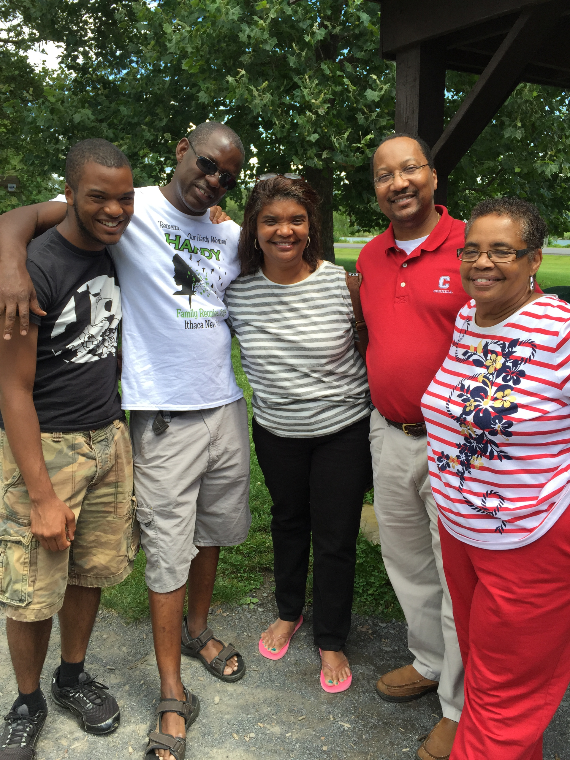 Elizabeth, Daniel, Sherry & Family, ITH RU 2015