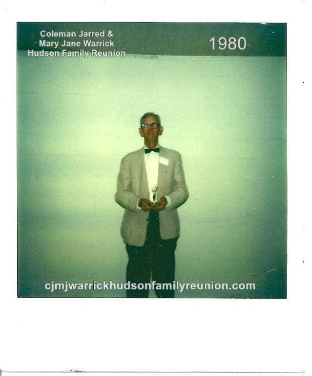 1980 - Oldest Unmarried Male - Charlie Hudson, 72 years old