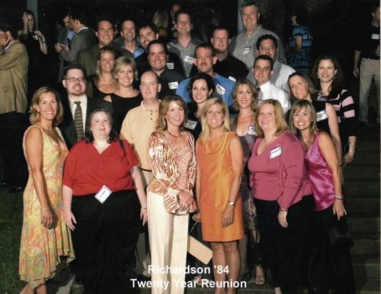Spring Creek Elementary Students at the 20 year class reunion