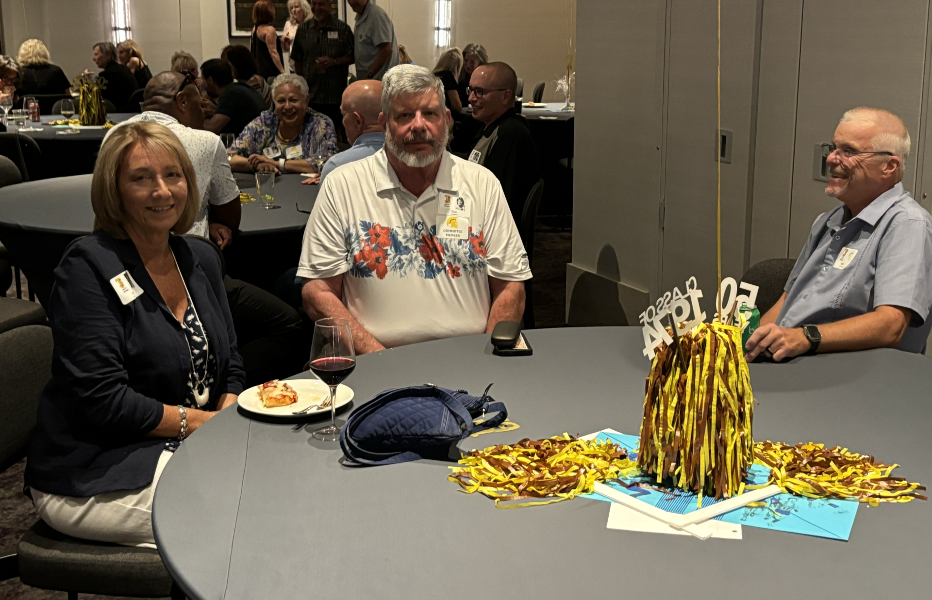 Anne Garrett Yeldell, Tom Waidmann, and Fred Rossbach