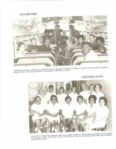 UD Bus Drivers & Cafeteria Ladies(hair nets and all) -How could you forget these folks? Lots of interesting characters and personalities!