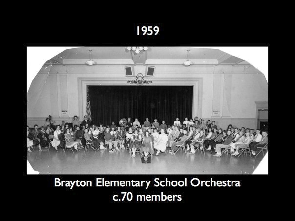Orchestra - 1959 (photo courtesy of Joseph Loreti/Facebook)