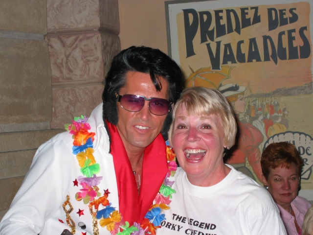 Jeanne Heid & Friend in Las Vegas, Circa (Stays in Vegas)