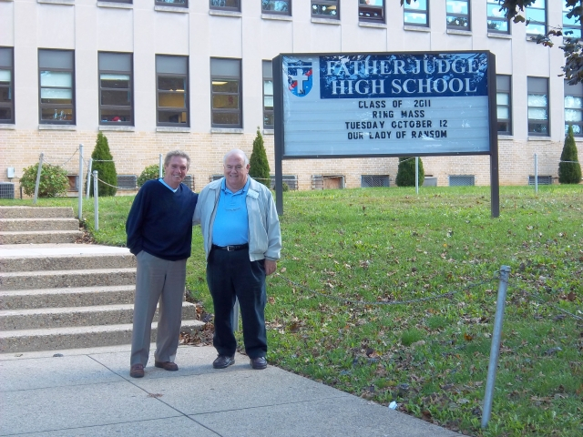 Bill Daly and John Maloney Tour of Father Judge
