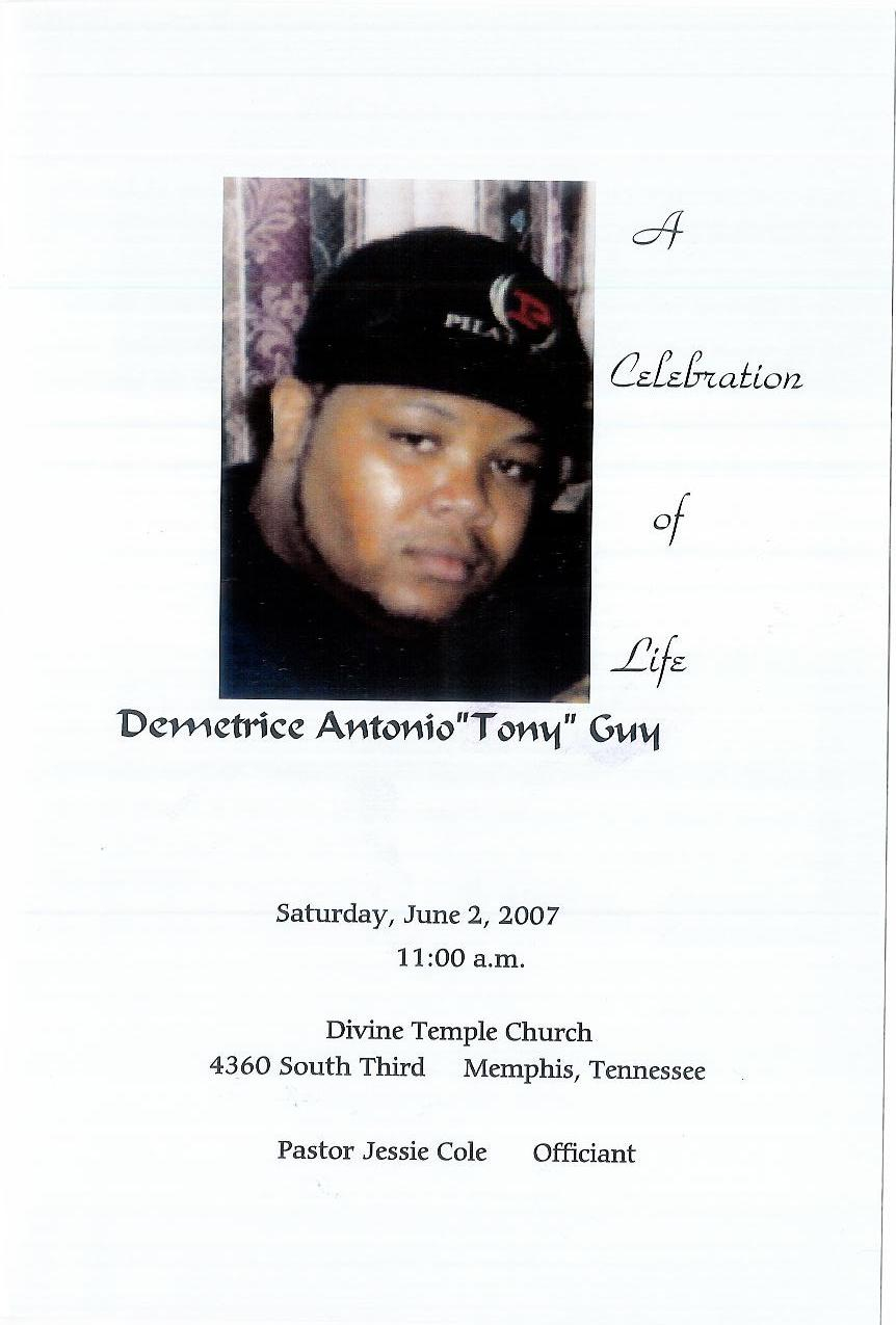 Demetrice Antonio "Tony" Guy (7th Generation)