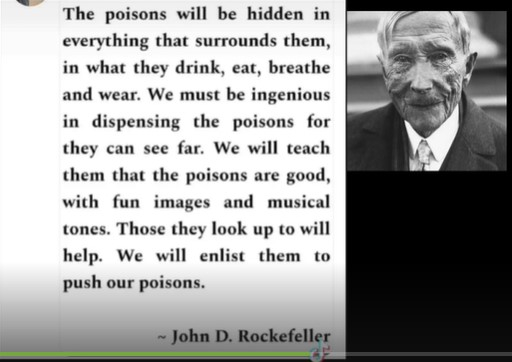 This is what this family is all about... depopulation, control and One World Order