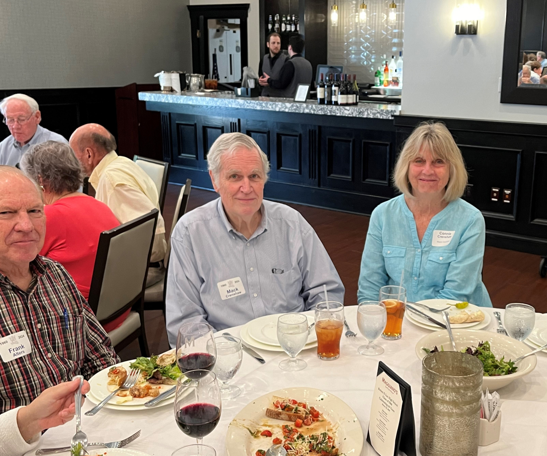 Frank Alters, Mack Crenshaw, Connie Crenshaw