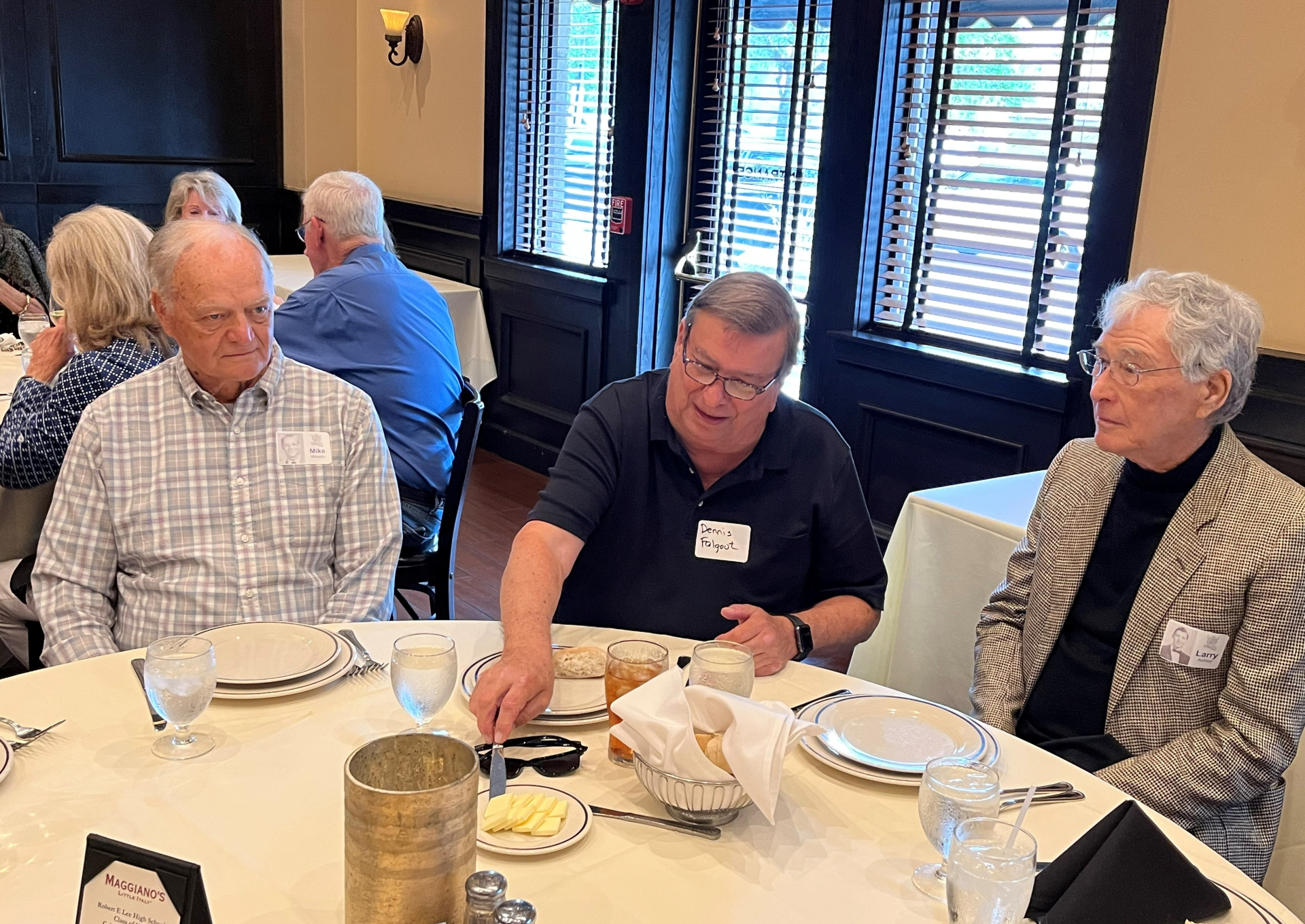 Mike Woods, Dennis Falgout, Larry Ashley