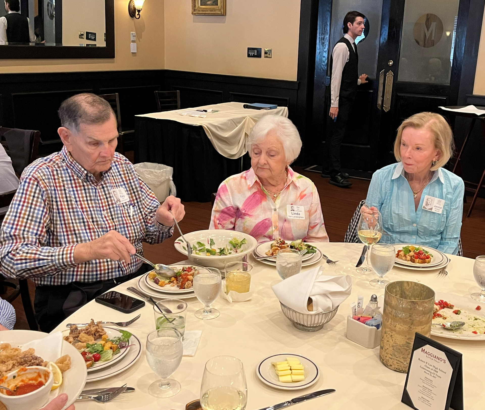 Ray Van Landingham, Linda Van Landingham, Janice Phillips (Buck)