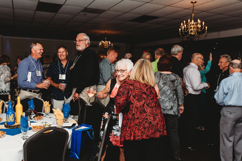 From Left: Kathie Merinbaum, Judy Mattison, Ed Fleming, Ken DeBeer, Joe Paulsen, Dan Mattison, Dorothy Fey, Bonnie Collins, Ellen Leonard, Fred Hennig, Derry McCormick, Dennis McCormick, Bob Nickles, Ria Turnbow, Steve Mendoza and Art Brown