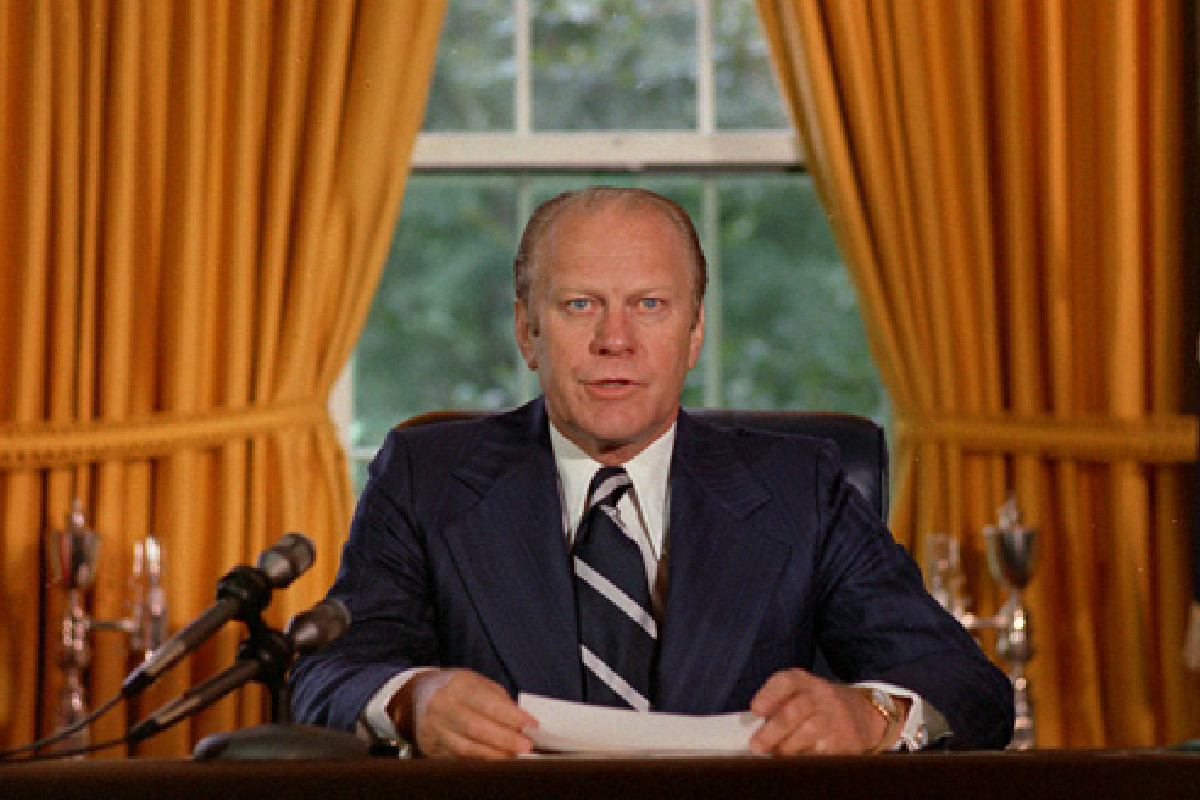 President Ford Announces End of Vietnam War