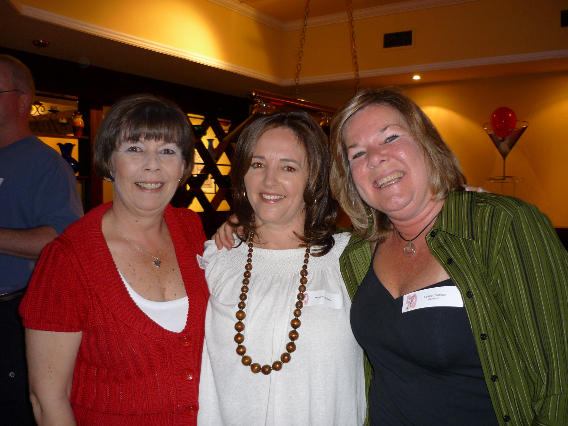 Debbie Liiv, Maggie Jessup, Leslie Corrigan