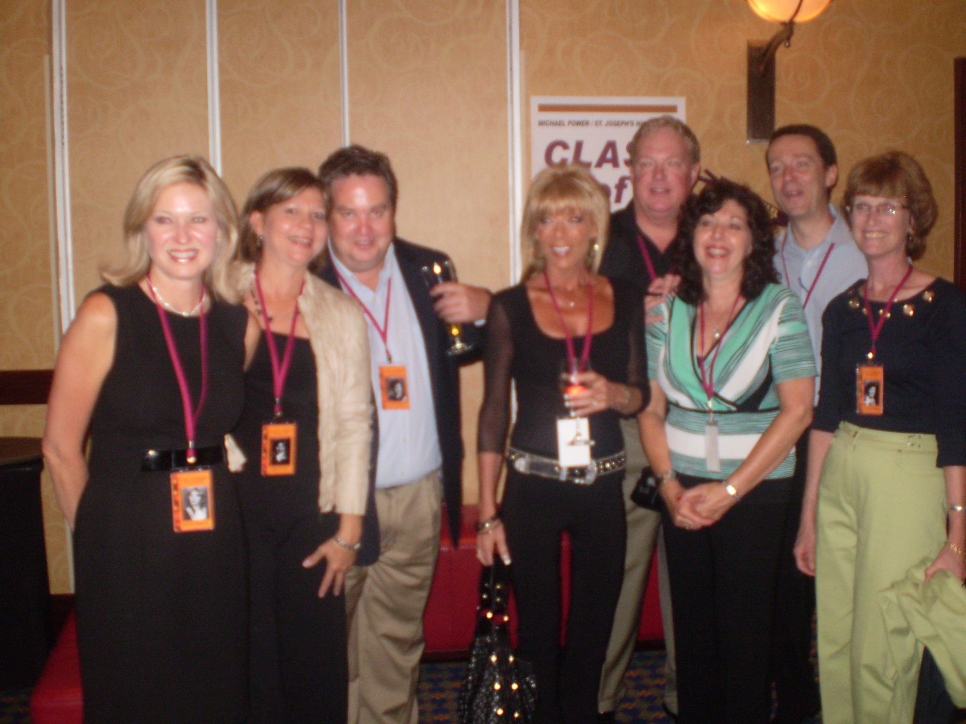 St Clements Gang: Bonnie Sawarna, Kathy Novak, Chris Bannon, Cindie Mainelli, Gord Ross,Diane Biscotti, Scott McNally, Barb Menary