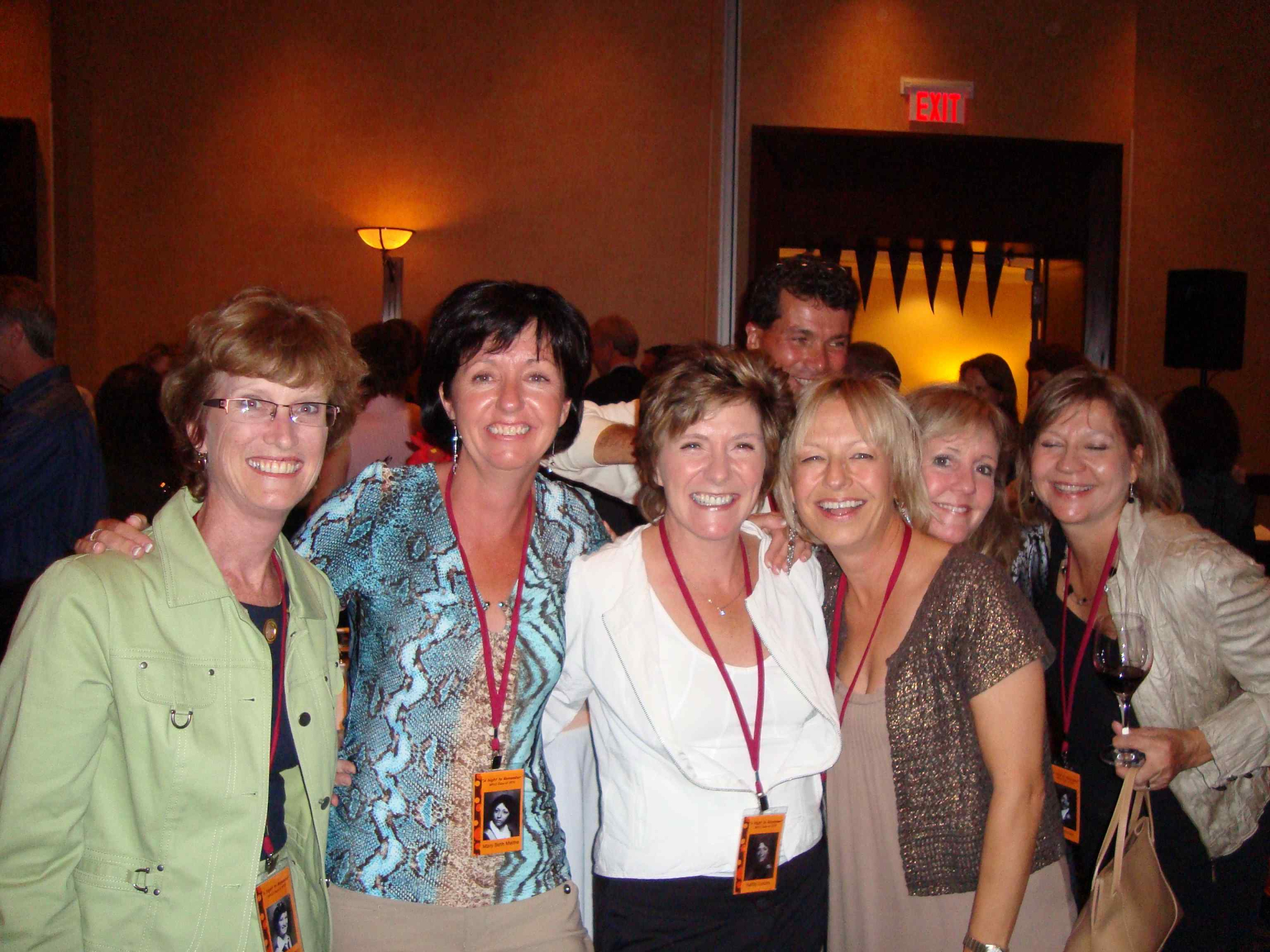 Barb Menary, Mary Beth Mathe, Kathy Lucas, Janet Sokolowski, Ann Ormesher, Kathy Novak